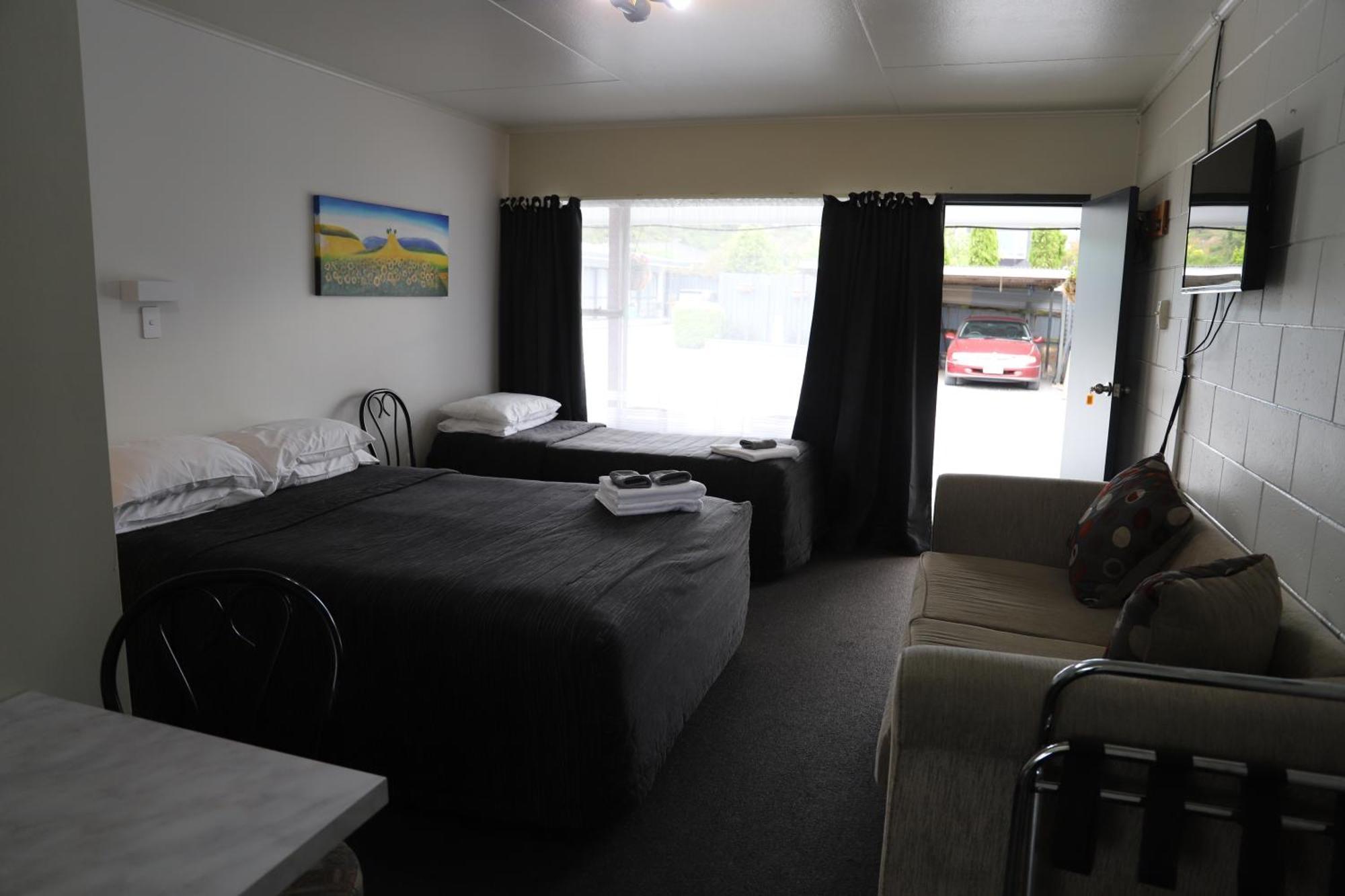 Sierra Beachfront Motel Kaikoura Exteriör bild